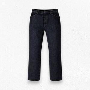 Vintage 2000s Rustler Washed Black High Rise Grunge Straight Jeans Size 34 x 30
